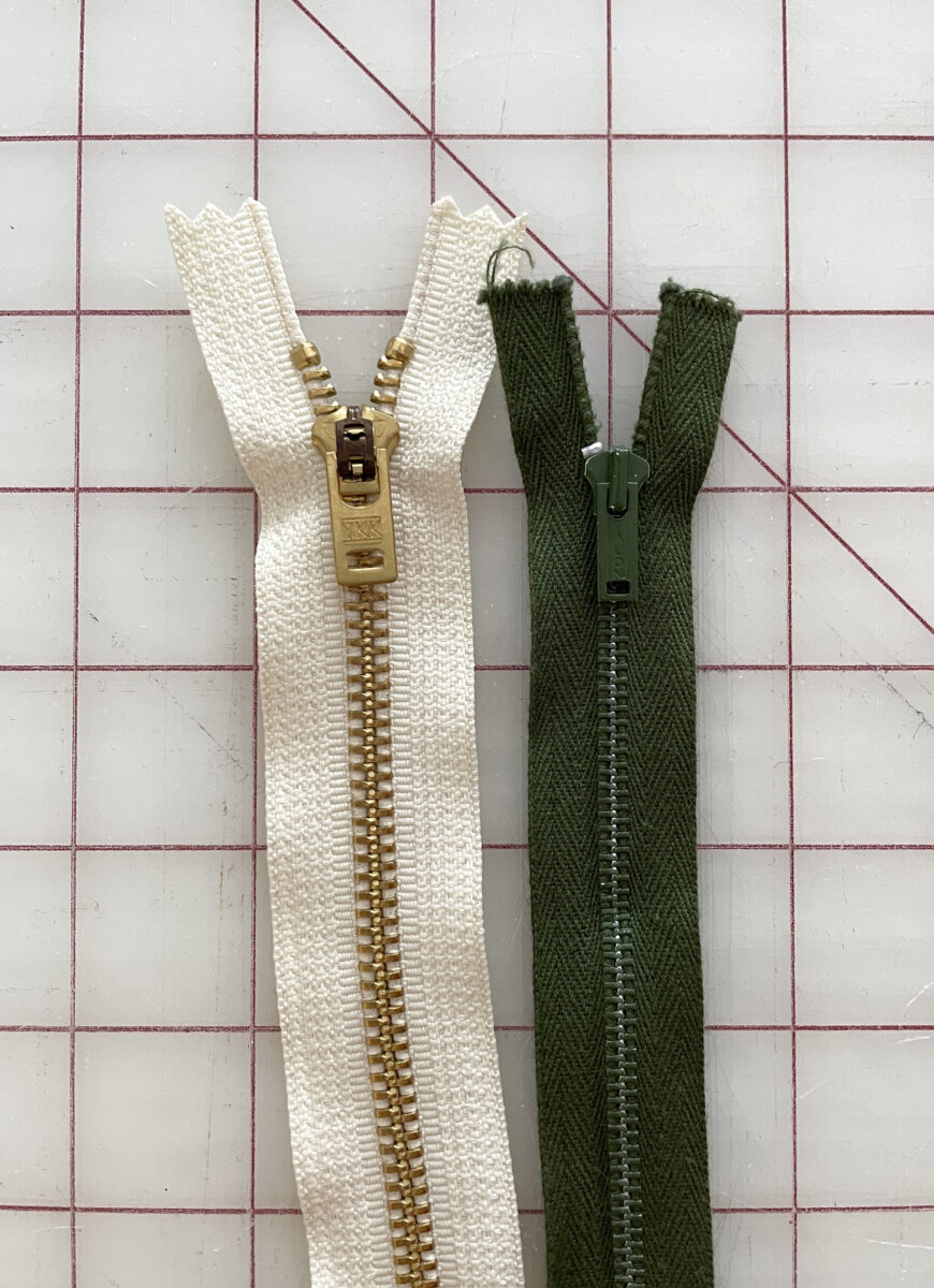 Wawak Zippers - Stonemountain & Daughter Fabrics